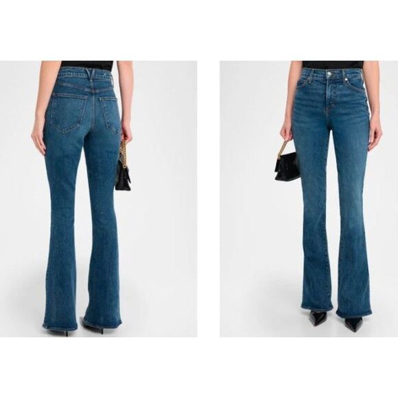 VERONICA BEARD Denim - Veronica Beard Beverly High Rise Skinny Flare Jeans 25 NWT 348 Rebel Blue